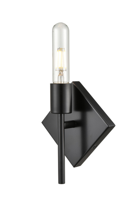 Innovations - 425-1W-BK-T5LED - LED Wall Sconce - Matte Black