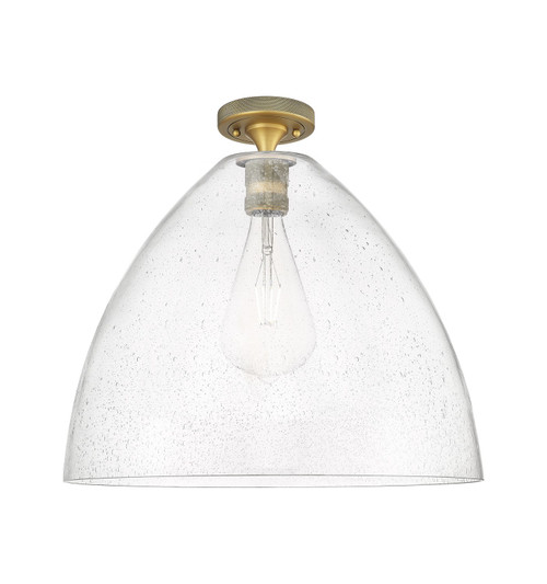 Innovations - 434-1F-BB-GBD-164 - One Light Flush Mount - Downtown Urban - Brushed Brass