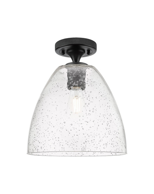Innovations - 434-1F-BK-GBD-94 - One Light Flush Mount - Downtown Urban - Matte Black