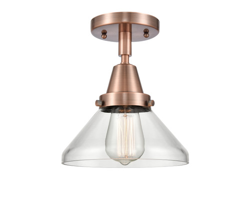 Innovations - 447-1C-AC-G4472-LED - LED Flush Mount - Caden - Antique Copper