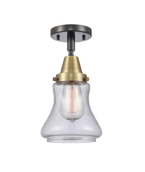 Innovations - 447-1C-BAB-G194 - One Light Flush Mount - Caden - Black Antique Brass