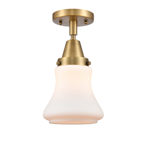 Innovations - 447-1C-BB-G191 - One Light Flush Mount - Caden - Brushed Brass