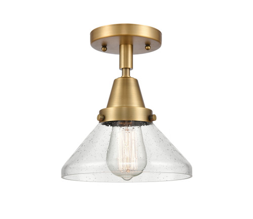 Innovations - 447-1C-BB-G4474-LED - LED Flush Mount - Caden - Brushed Brass