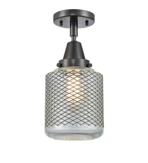 Innovations - 447-1C-BK-G262-LED - LED Flush Mount - Caden - Matte Black