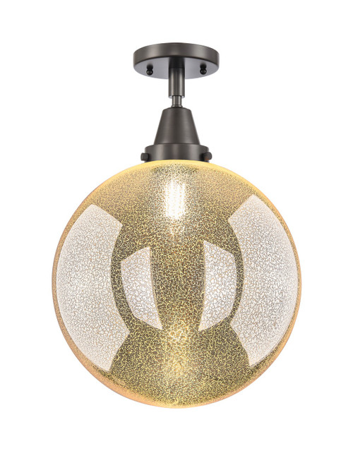 Innovations - 447-1C-OB-G208-12 - One Light Semi-Flush Mount - Caden - Oil Rubbed Bronze