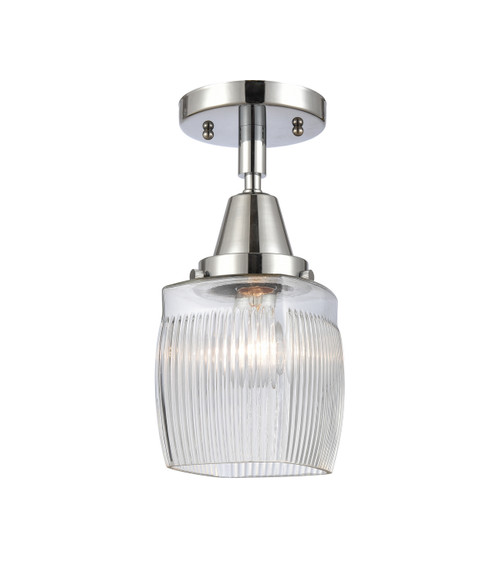 Innovations - 447-1C-PC-G302 - One Light Flush Mount - Caden - Polished Chrome