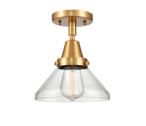 Innovations - 447-1C-SG-G4472 - One Light Flush Mount - Caden - Satin Gold