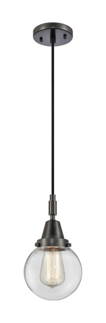 Innovations - 447-1P-BK-G202-6 - One Light Mini Pendant - Caden - Matte Black