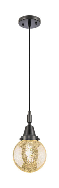 Innovations - 447-1P-BK-G208-6 - One Light Mini Pendant - Caden - Matte Black