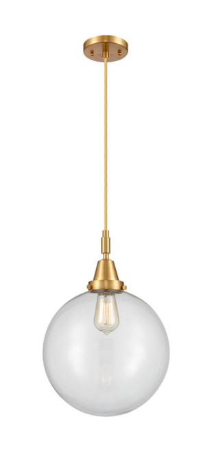 Innovations - 447-1P-SG-G202-12 - One Light Mini Pendant - Caden - Satin Gold