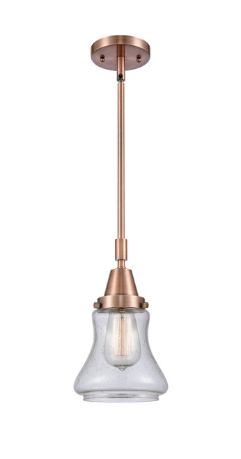 Innovations - 447-1S-AC-G194-LED - LED Mini Pendant - Caden - Antique Copper