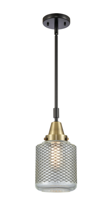 Innovations - 447-1S-BAB-G262-LED - LED Mini Pendant - Caden - Black Antique Brass