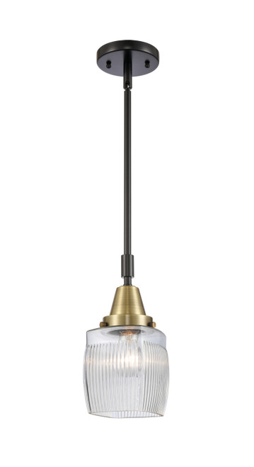 Innovations - 447-1S-BAB-G302-LED - LED Mini Pendant - Caden - Black Antique Brass