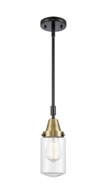 Innovations - 447-1S-BAB-G312 - One Light Mini Pendant - Caden - Black Antique Brass