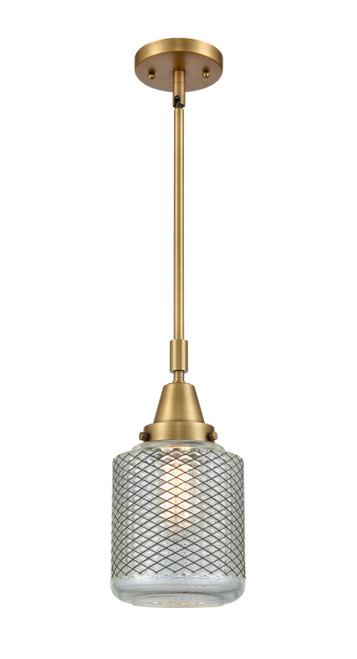 Innovations - 447-1S-BB-G262-LED - LED Mini Pendant - Caden - Brushed Brass