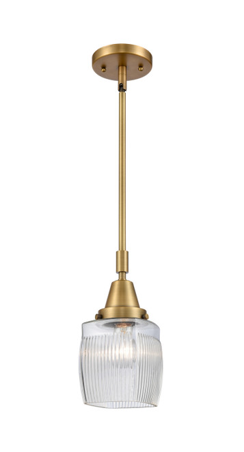 Innovations - 447-1S-BB-G302 - One Light Mini Pendant - Caden - Brushed Brass