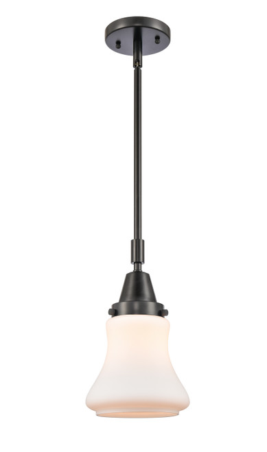 Innovations - 447-1S-BK-G191-LED - LED Mini Pendant - Caden - Matte Black