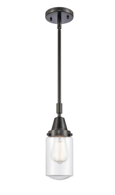 Innovations - 447-1S-BK-G312-LED - LED Mini Pendant - Caden - Matte Black