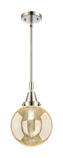 Innovations - 447-1S-PN-G208-8 - One Light Mini Pendant - Caden - Polished Nickel