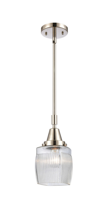 Innovations - 447-1S-PN-G302-LED - LED Mini Pendant - Caden - Polished Nickel
