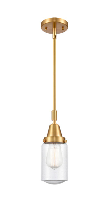 Innovations - 447-1S-SG-G314 - One Light Mini Pendant - Caden - Satin Gold