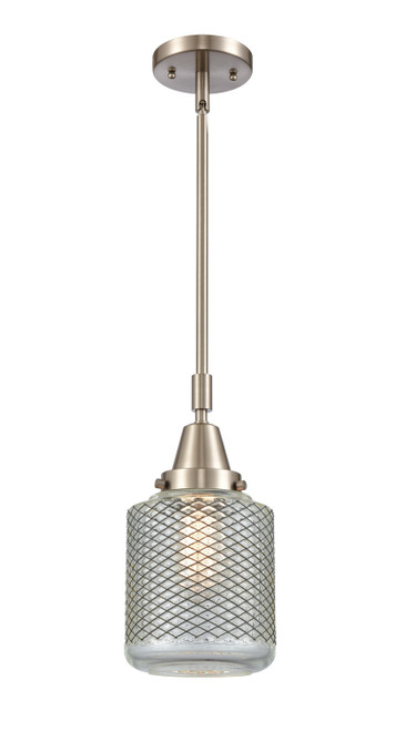 Innovations - 447-1S-SN-G262-LED - LED Mini Pendant - Caden - Brushed Satin Nickel