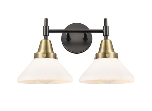 Innovations - 447-2W-BAB-G4471 - Two Light Bath Vanity - Caden - Black Antique Brass