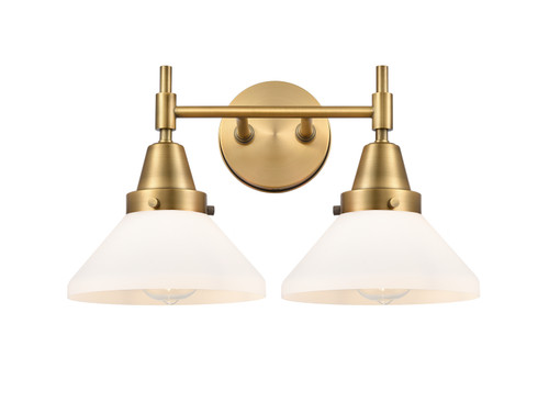 Innovations - 447-2W-BB-G4471 - Two Light Bath Vanity - Caden - Brushed Brass