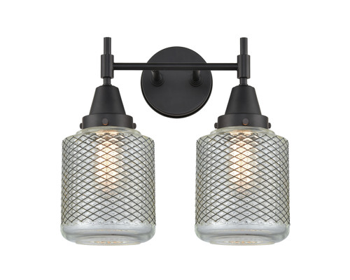Innovations - 447-2W-BK-G262-LED - LED Bath Vanity - Caden - Matte Black