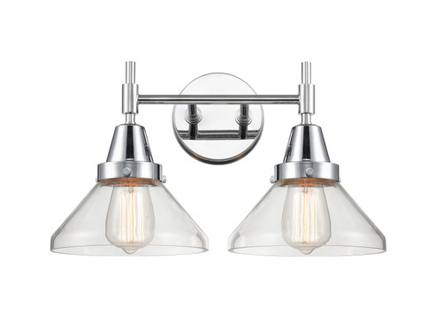 Innovations - 447-2W-PC-CL-LED - LED Bath Vanity - Caden - Polished Chrome