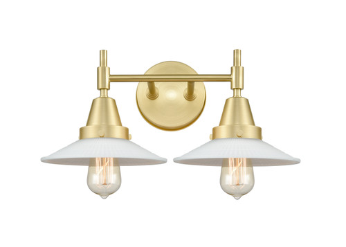 Innovations - 447-2W-SB-G1 - Two Light Bath Vanity - Satin Brass