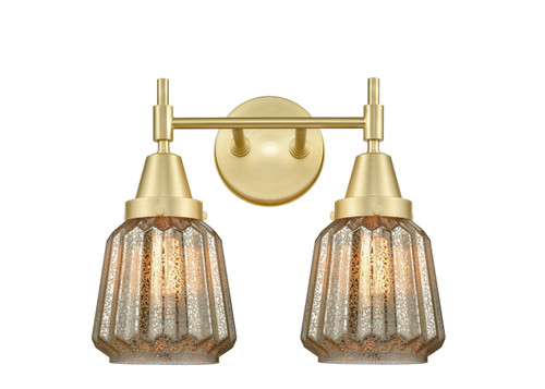 Innovations - 447-2W-SB-G146-LED - LED Bath Vanity - Satin Brass