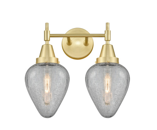 Innovations - 447-2W-SB-G165 - Two Light Bath Vanity - Satin Brass