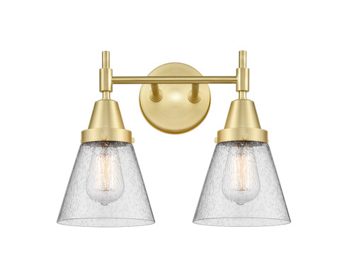 Innovations - 447-2W-SB-G64 - Two Light Bath Vanity - Satin Brass
