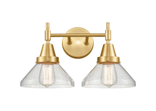Innovations - 447-2W-SG-G4474 - Two Light Bath Vanity - Caden - Satin Gold