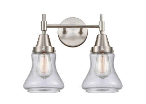 Innovations - 447-2W-SN-G194 - Two Light Bath Vanity - Caden - Satin Nickel