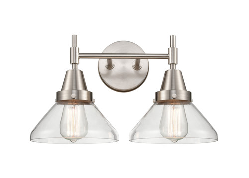 Innovations - 447-2W-SN-G4472 - Two Light Bath Vanity - Caden - Satin Nickel
