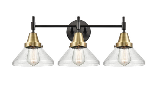 Innovations - 447-3W-BAB-G4474 - Three Light Bath Vanity - Caden - Black Antique Brass