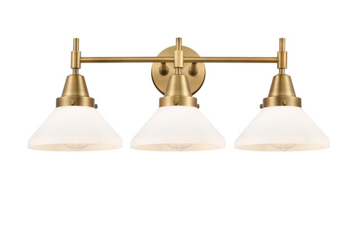 Innovations - 447-3W-BB-G4471 - Three Light Bath Vanity - Caden - Brushed Brass