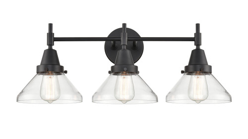 Innovations - 447-3W-BK-G4472 - Three Light Bath Vanity - Caden - Matte Black