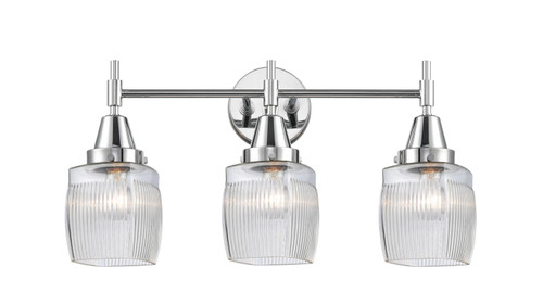 Innovations - 447-3W-PC-G302 - Three Light Bath Vanity - Caden - Polished Chrome