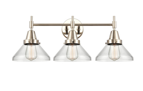 Innovations - 447-3W-PN-G4472 - Three Light Bath Vanity - Caden - Polished Nickel