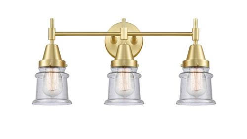 Innovations - 447-3W-SB-G184S - Three Light Bath Vanity - Satin Brass