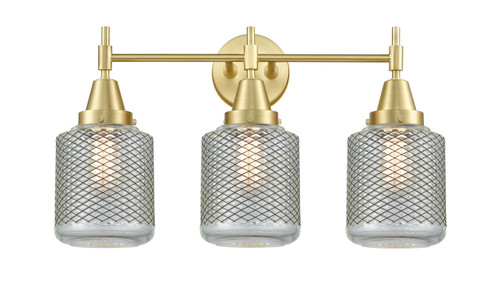 Innovations - 447-3W-SB-G262-LED - LED Bath Vanity - Satin Brass