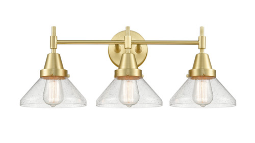 Innovations - 447-3W-SB-G4474 - Three Light Bath Vanity - Satin Brass