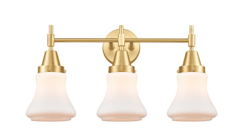 Innovations - 447-3W-SG-G191 - Three Light Bath Vanity - Caden - Satin Gold