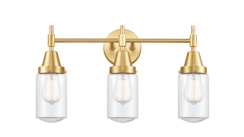 Innovations - 447-3W-SG-G312-LED - LED Bath Vanity - Caden - Satin Gold