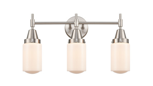 Innovations - 447-3W-SN-G311 - Three Light Bath Vanity - Caden - Satin Nickel