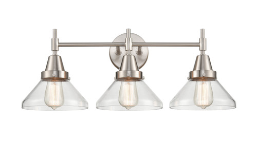 Innovations - 447-3W-SN-G4472 - Three Light Bath Vanity - Caden - Satin Nickel