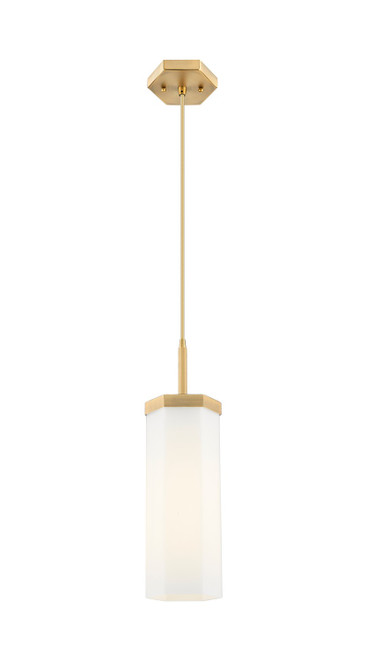 Innovations - 463-1P-BB-G463-12WH - One Light Pendant - Downtown Urban - Brushed Brass